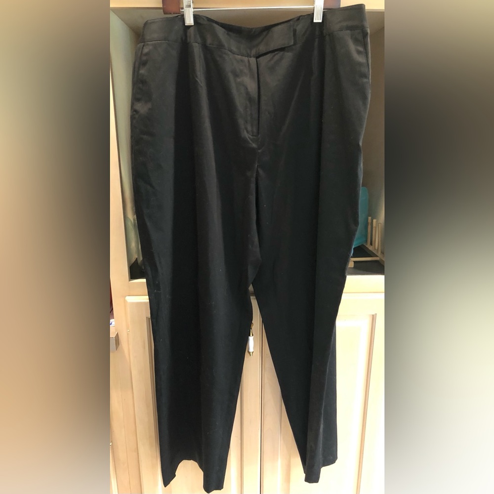 Jones New York Black Chino Dress Pants 22W